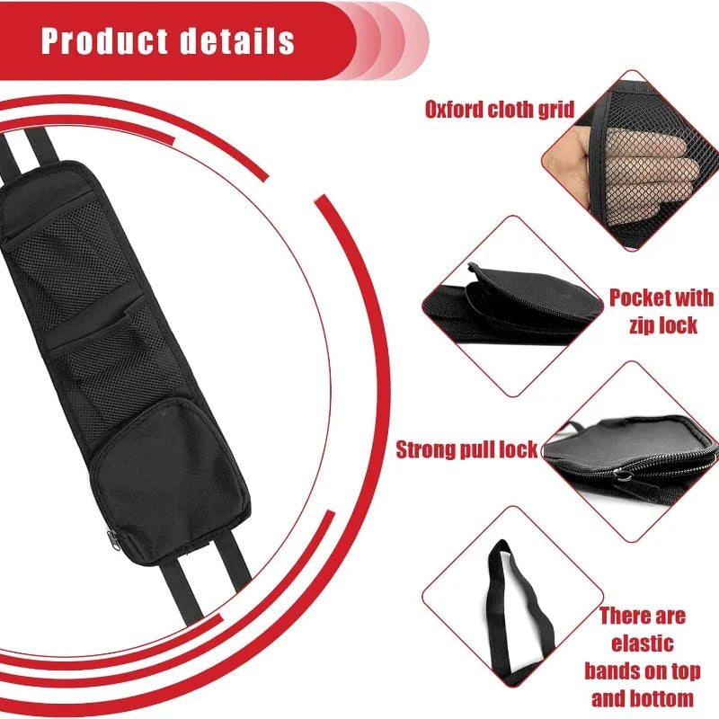 Car Seat Organizer Pocket – Auto Interior Storage Solution - image 11