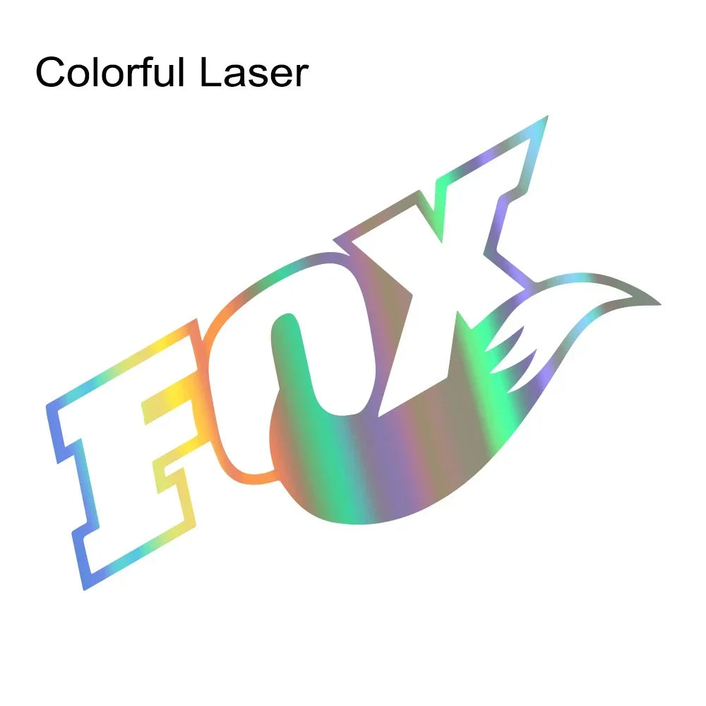 Fox Design Vinyl Car Sticker for Window, Motorcycle and Laptop
