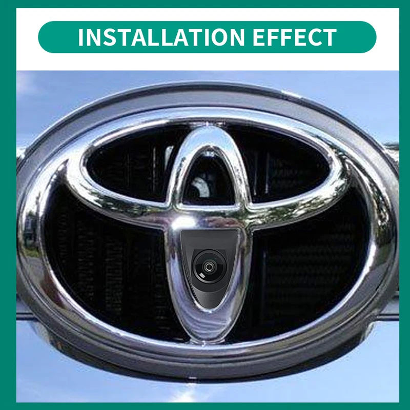 AHD Front View Logo Camera for Toyota Land Cruiser & Tacoma - image 2