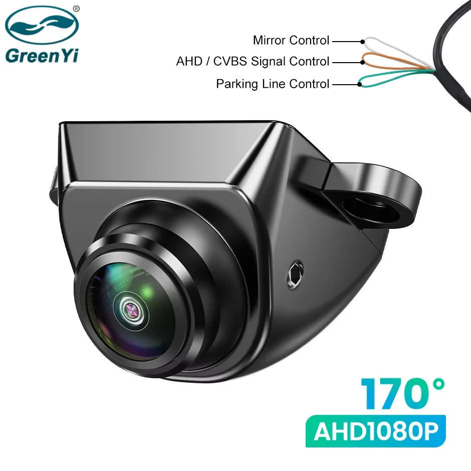 GreenYi 360° AHD 1080P Mini Backup Camera, Night Vision