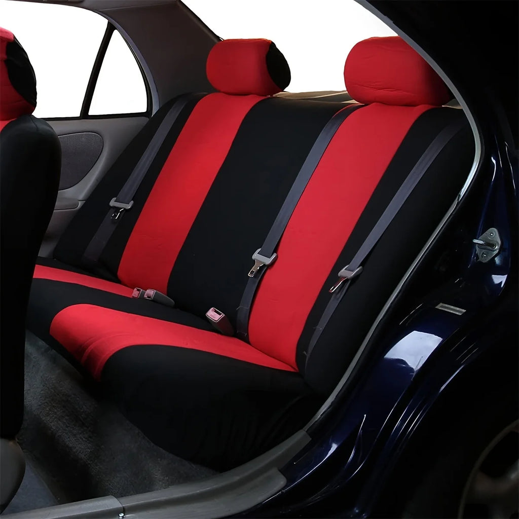 5seats universal car seat cover with interior cushion - suitable for cars trucks and SUVs - durable waterproof and easy to clean