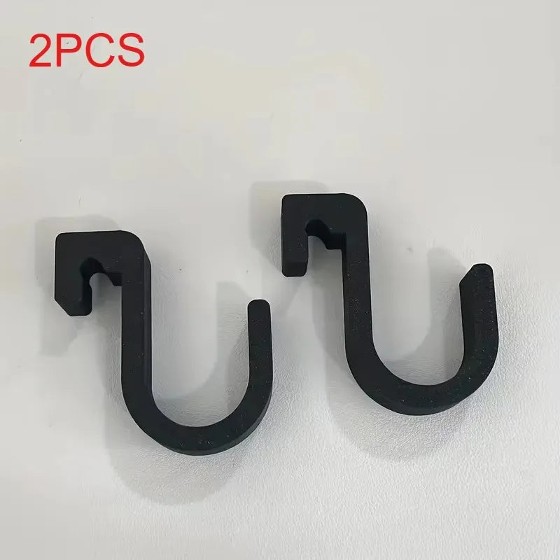 Car Seat Back & Trunk Umbrella Hooks, No-Drill Install, Universal, 2 Pcs