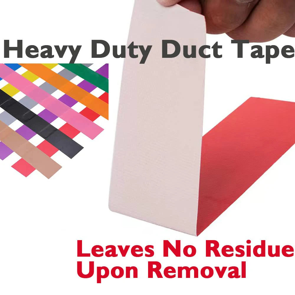 Colored Waterproof Duct Tape 4.8cm x 10m – No Residue