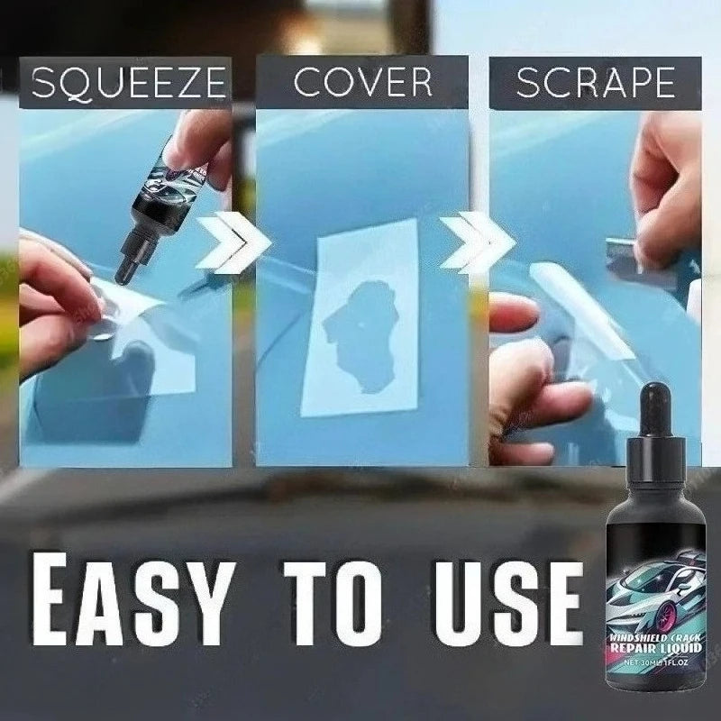 Auto Glass Repair Kit – Windshield Chip & Crack Fix - image 4