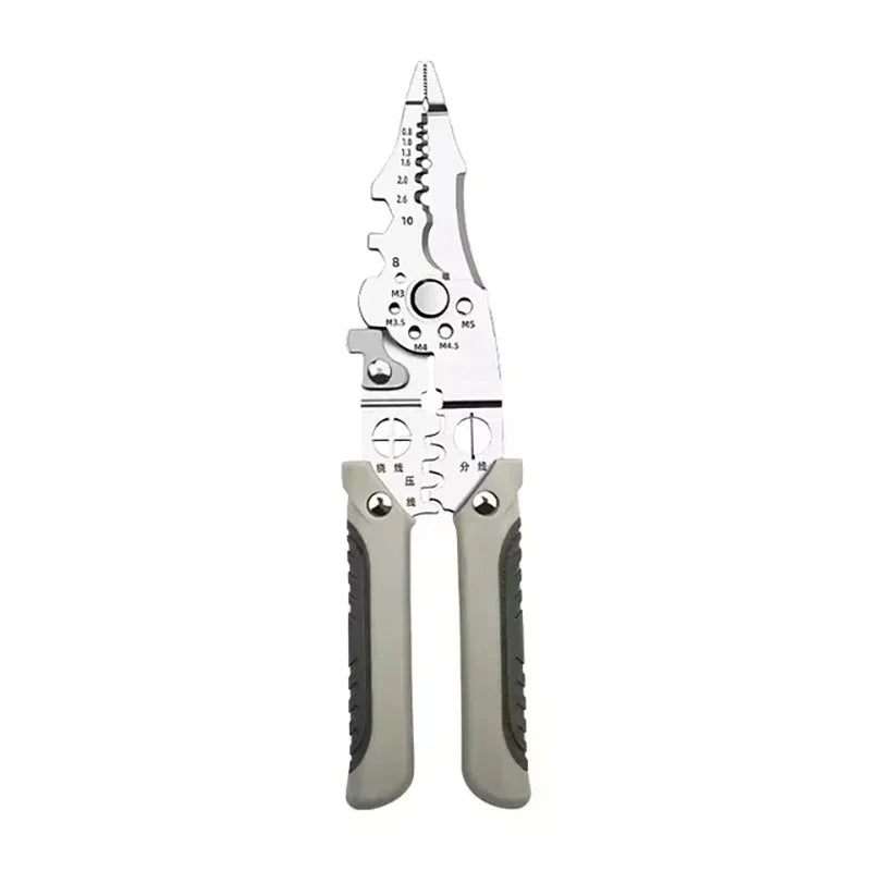 Multi Functional Electrician Pliers For Wire Splitting And Stripping Specialized For Electricians