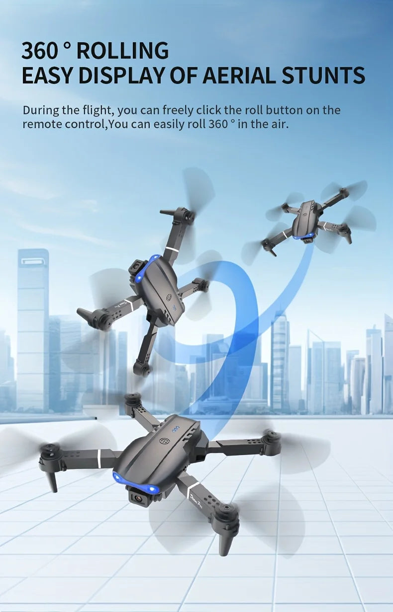 E99 Pro Max Foldable Drone with Dual HD Camera and Remote - view 14