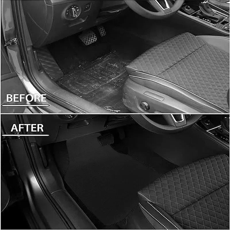 Universal Car Floor Mat Front & Rear Automotive Carpet Floor Mats For Auto SUV Sedans Vans Accessories Dirt and wear-resistant