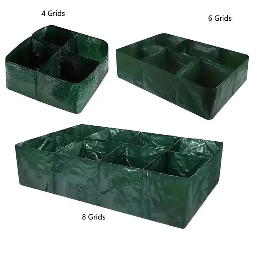 4/6/8-Grid Garden Grow Bag Planter