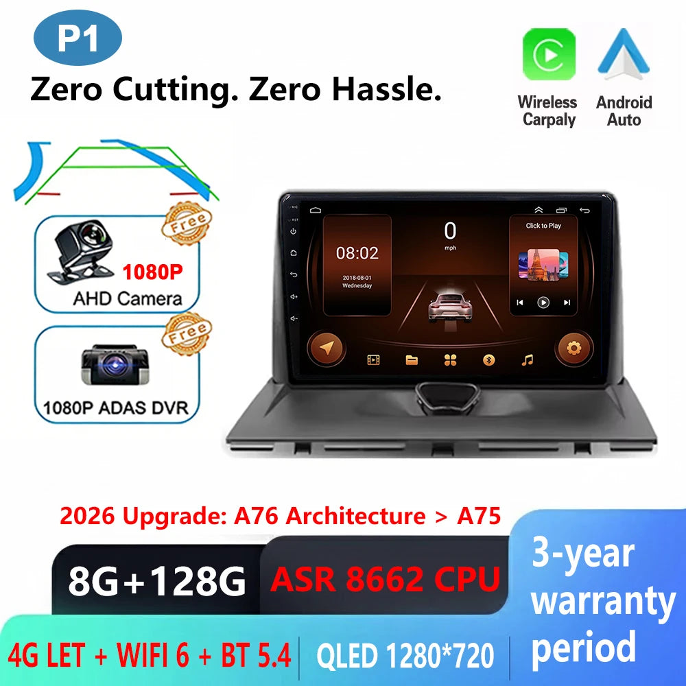 Android 16 Touchscreen Car Stereo for Peugeot Expert Citroen Jumpy - image 11