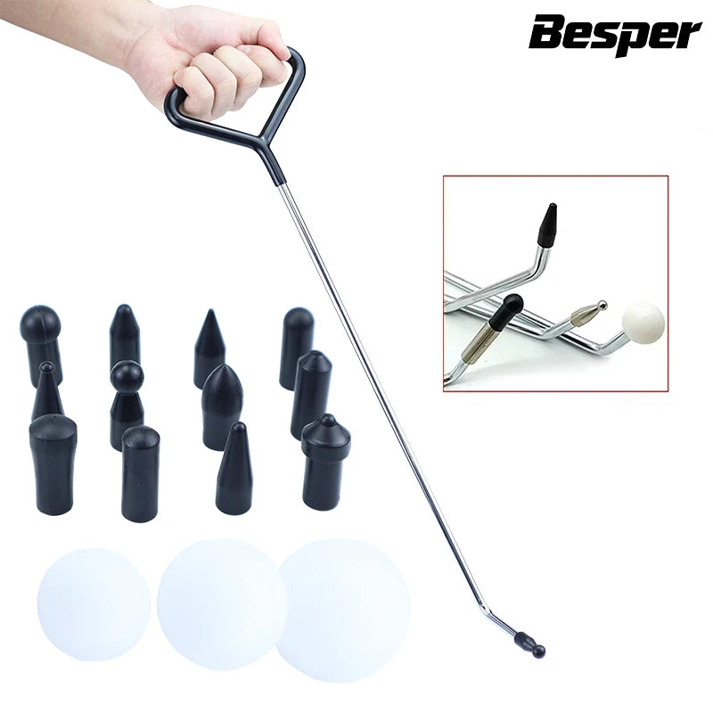 Stainless Steel Car Dent Repair Kit - Hail Damage Removal Tool