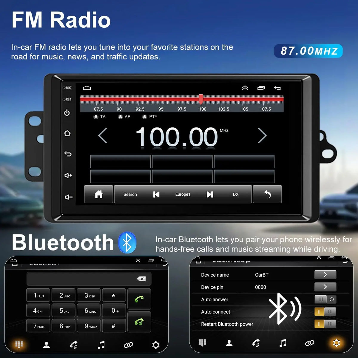 Android 13 Car Stereo for Chevy GMC | 7-inch Touchscreen with CarPlay - image 6