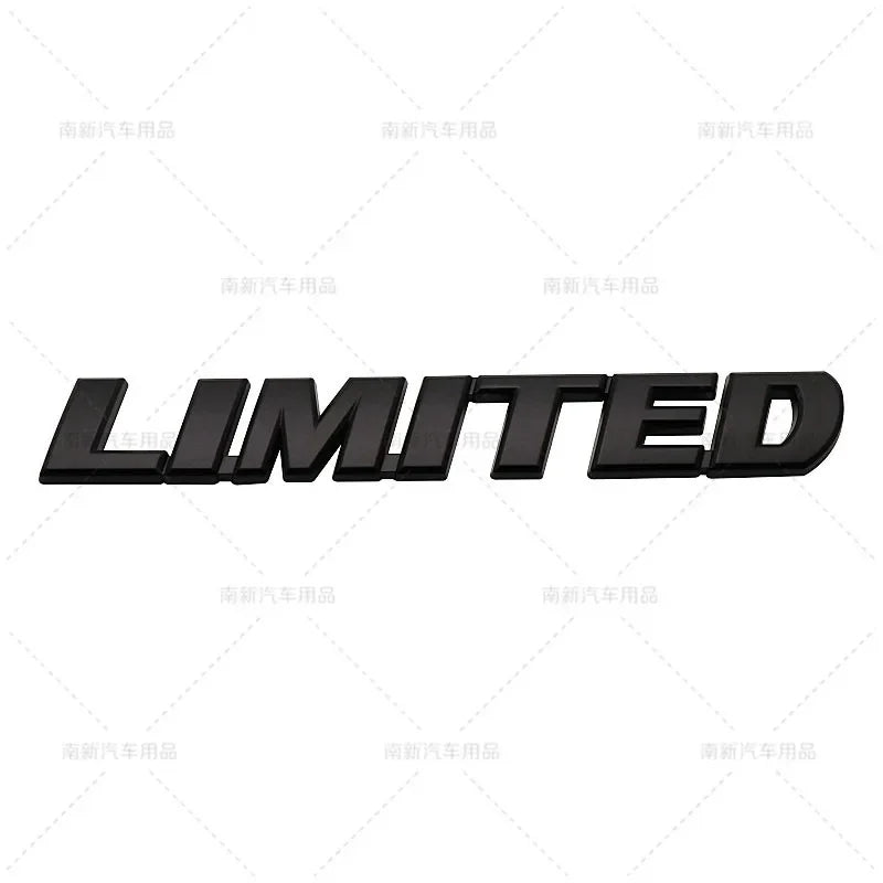 3D Metal Limited Letter Trunk and Fender Emblem Badge Decal - view 6