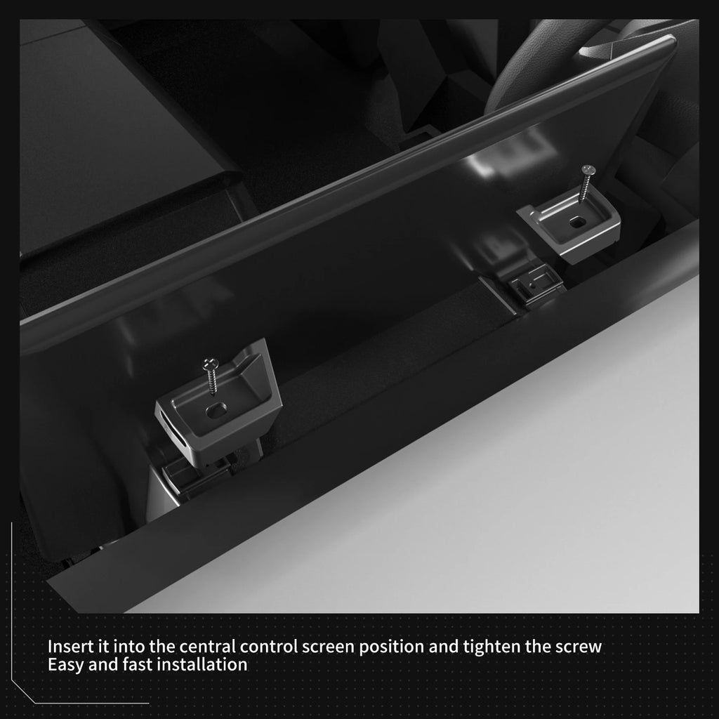 Hidden Storage Tray Under Center Screen for Tesla Cybertruck