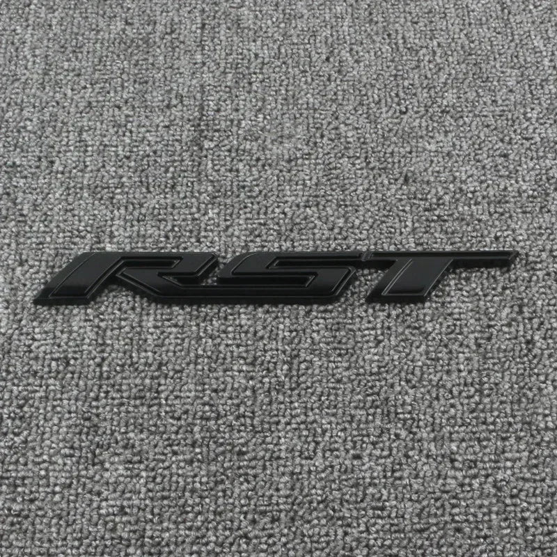 3D Metal RST Emblem Badge for Chevy Silverado Trunk - image 5