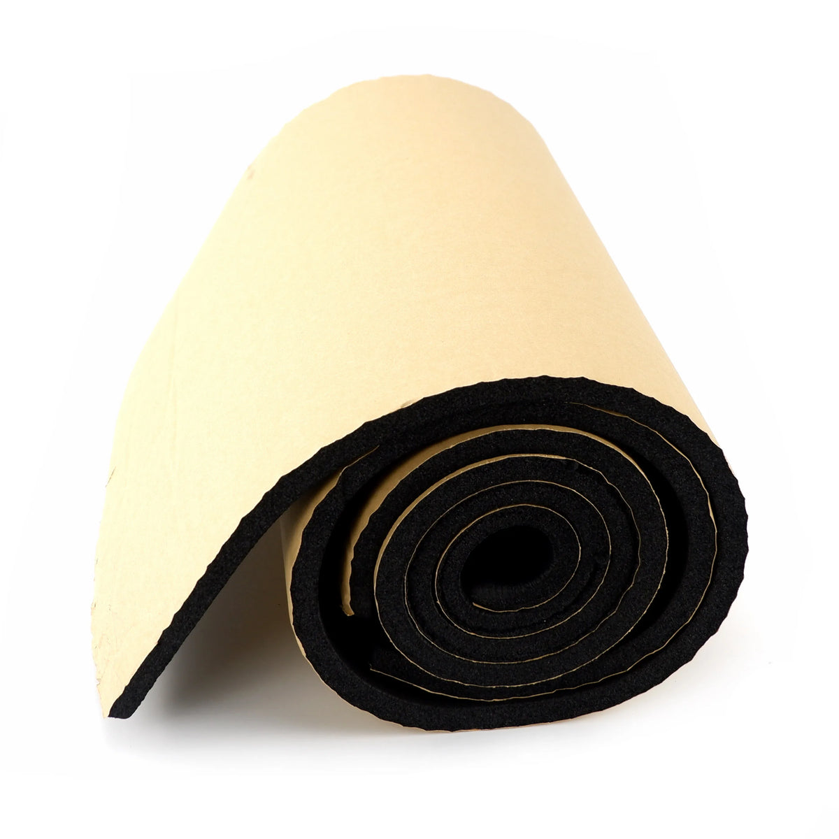 Car sound insulation foam roll 50x200cm, closed cell deadening mat 3 to 10mm