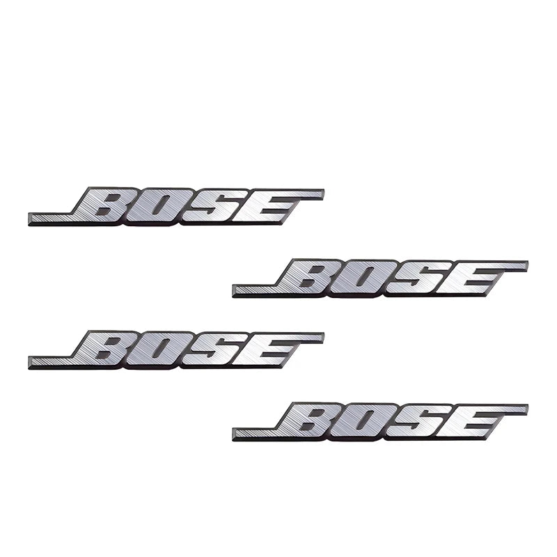 3D Aluminum Car Audio Badge Stickers - Metal Speaker Emblem - image 4