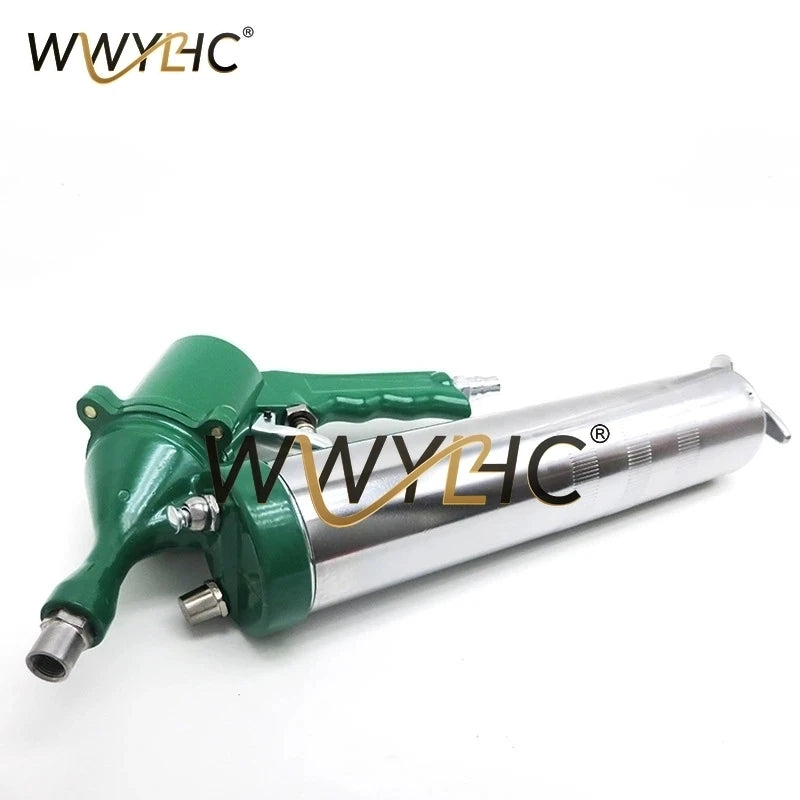 400CC Pneumatic Grease Gun Portable Pneumatic Compressor Pump Grease Gun for Lubricating Various Cars, Excavators, and Ships