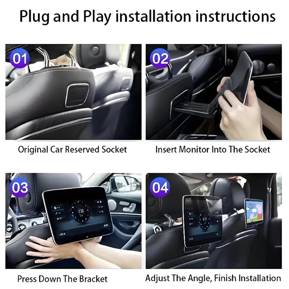 10.1" Tesla Style Android Car Stereo Wireless CarPlay Android Auto - image 5