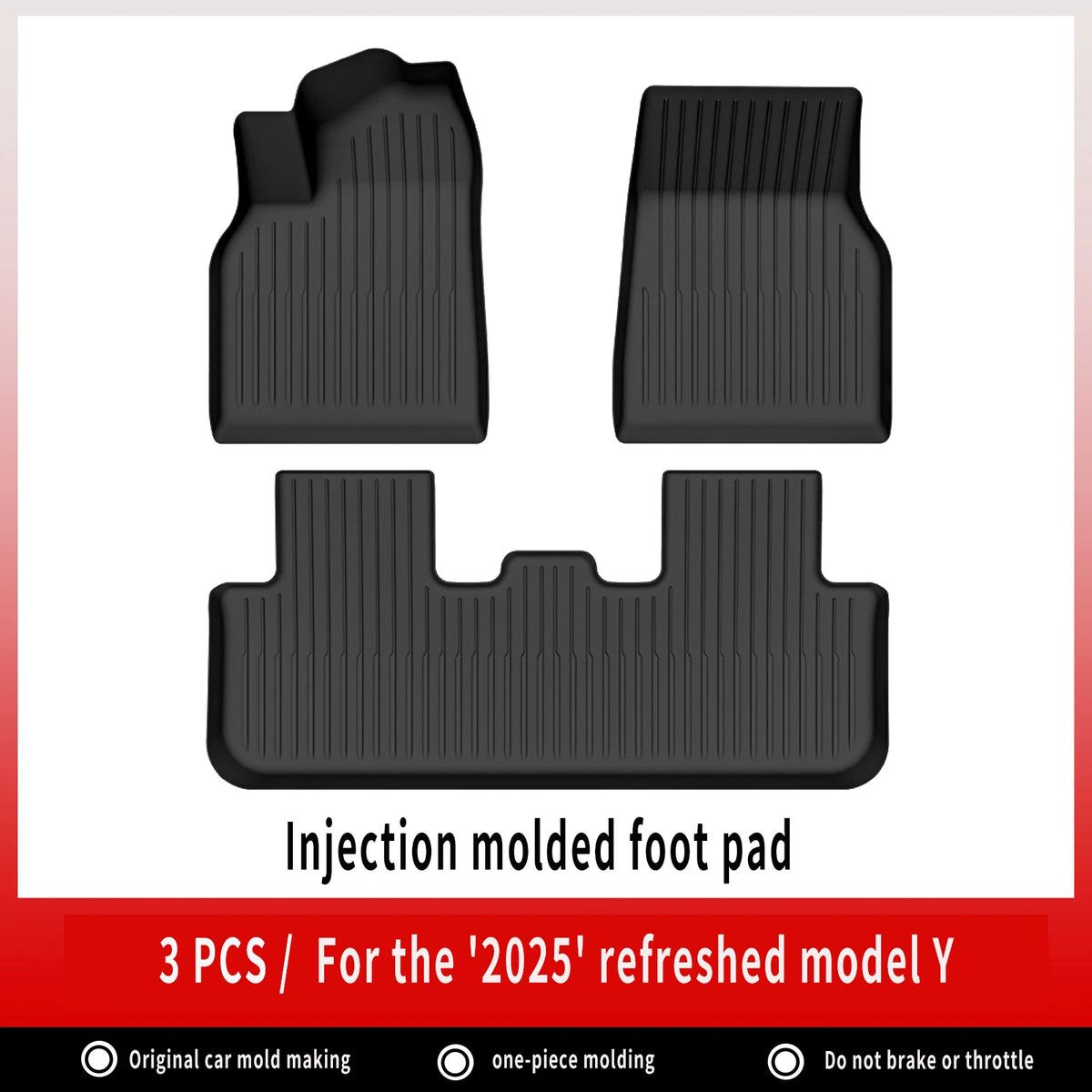 All-Weather TPE Floor Mats & Cargo Liner for Tesla Model Y 2025+ - image 13