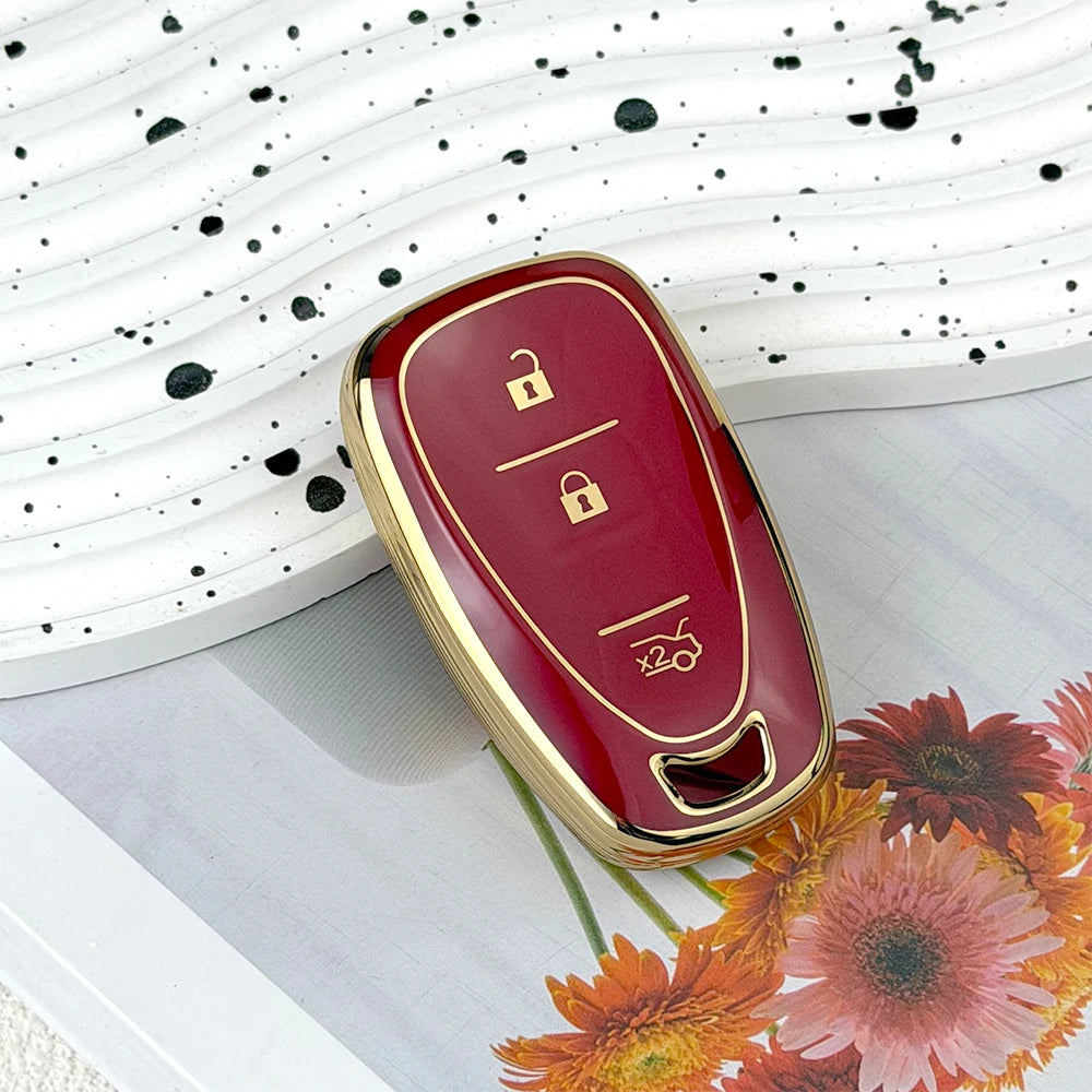 TPU Key Fob Cover for Chevy Malibu, Camaro, Equinox & More 2017-2019