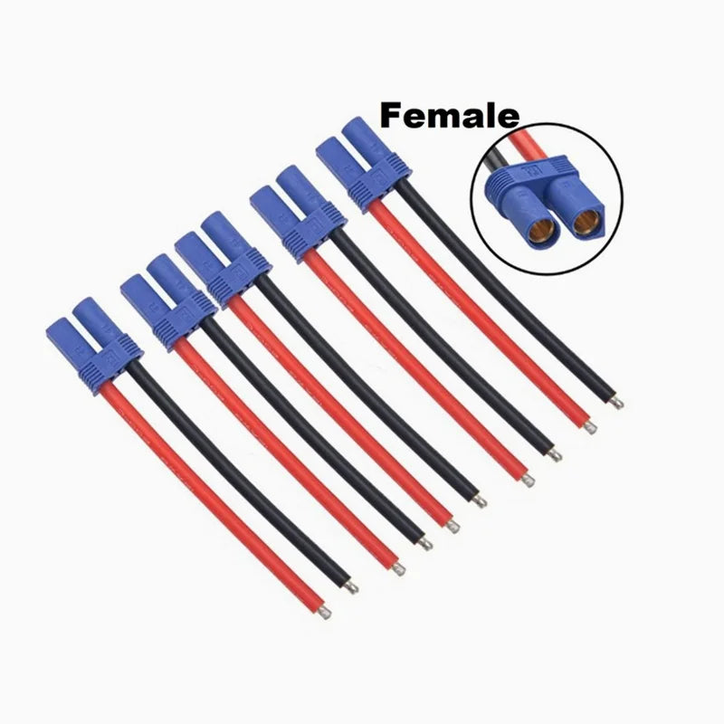 EC5 Cable 12AWG 10CM Wire Harness Connector Welding Wire Male Female Socket