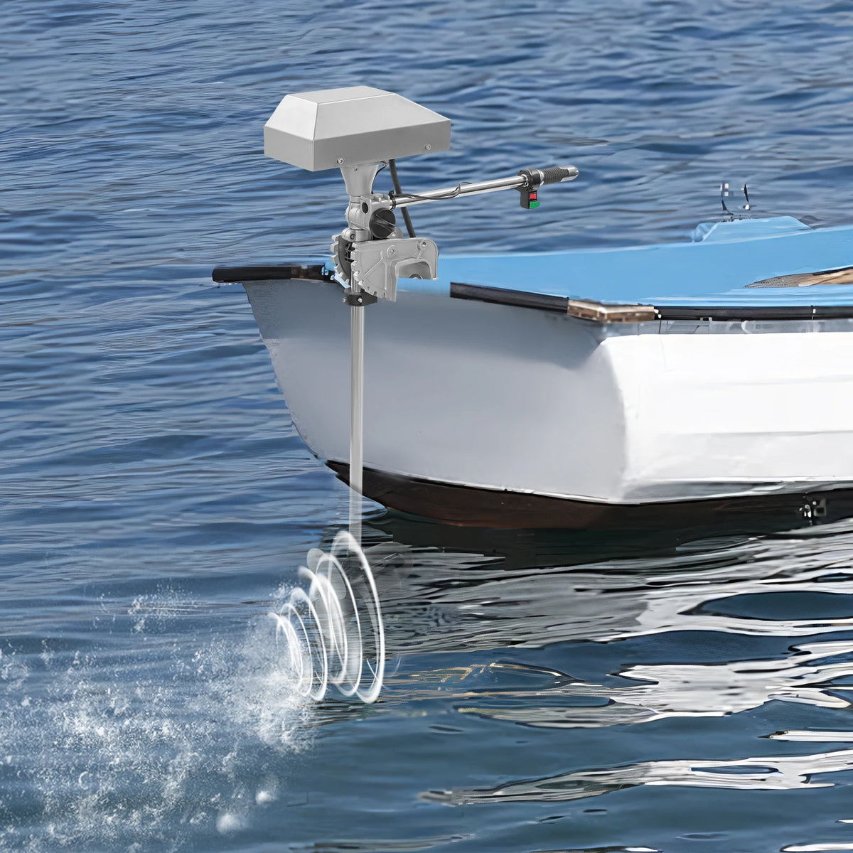 800-1500W Electric Outboard Motor for Fishing Boats and Kayaks - view 2