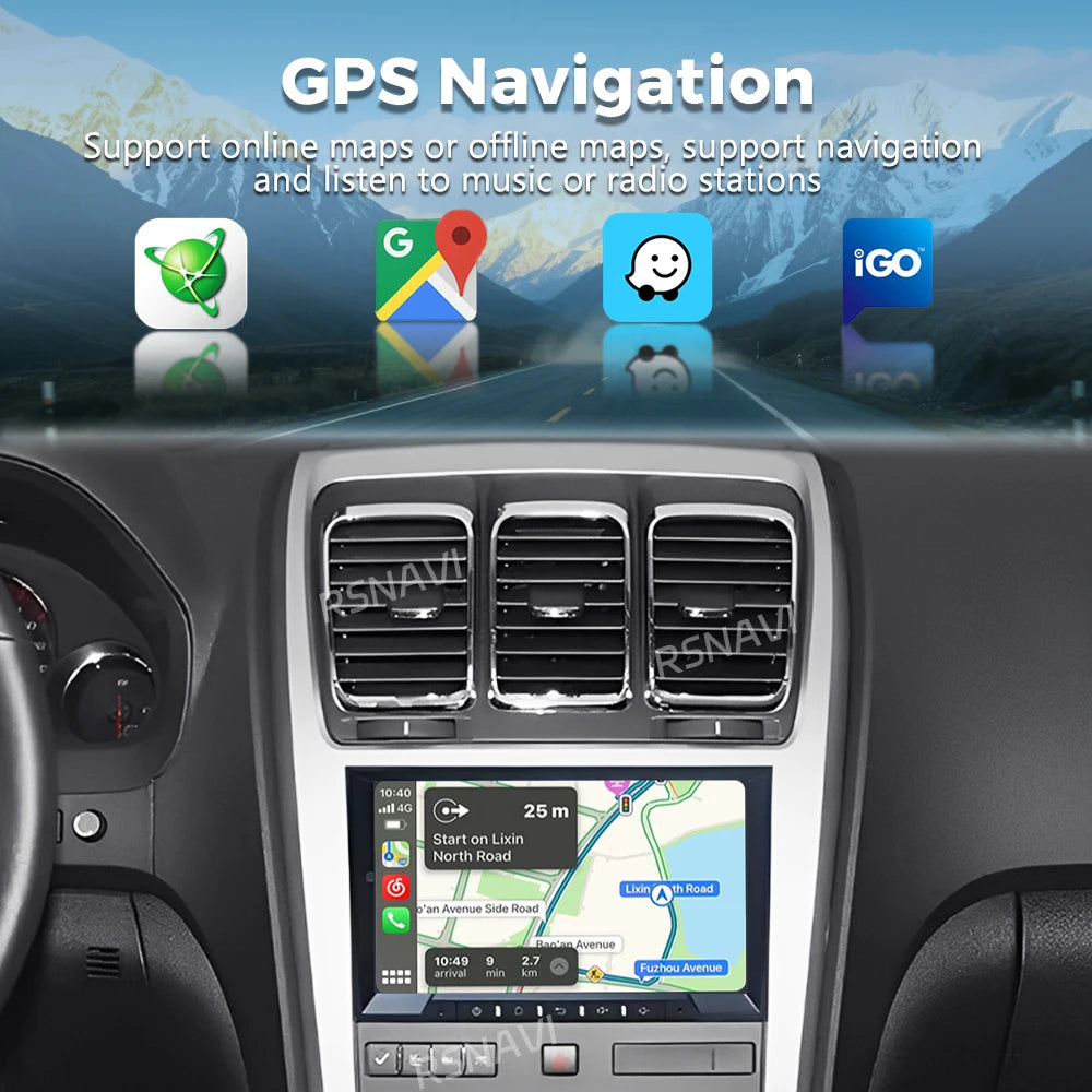 9-inch Android Car Radio with GPS, Apple CarPlay & Android Auto - image 5