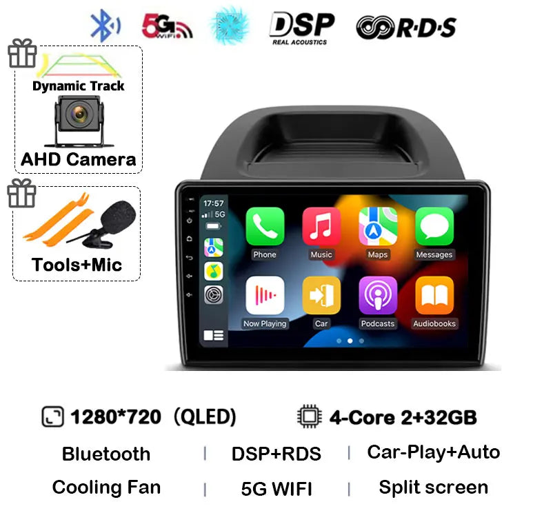Ford EcoSport 2017-2023 Android 16 Car Stereo GPS CarPlay Touchscreen - image 12