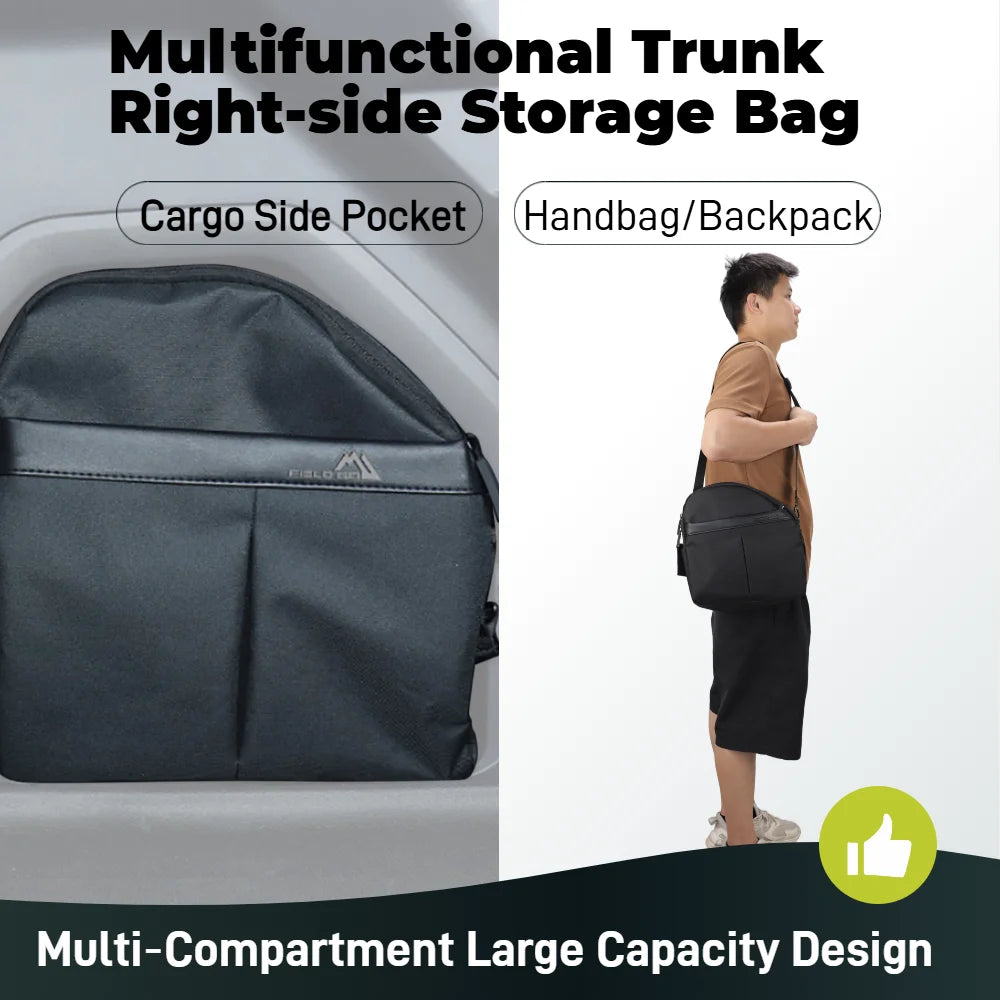 Right Side Trunk Cubby Storage Bag for Toyota RAV4 XA60 2026