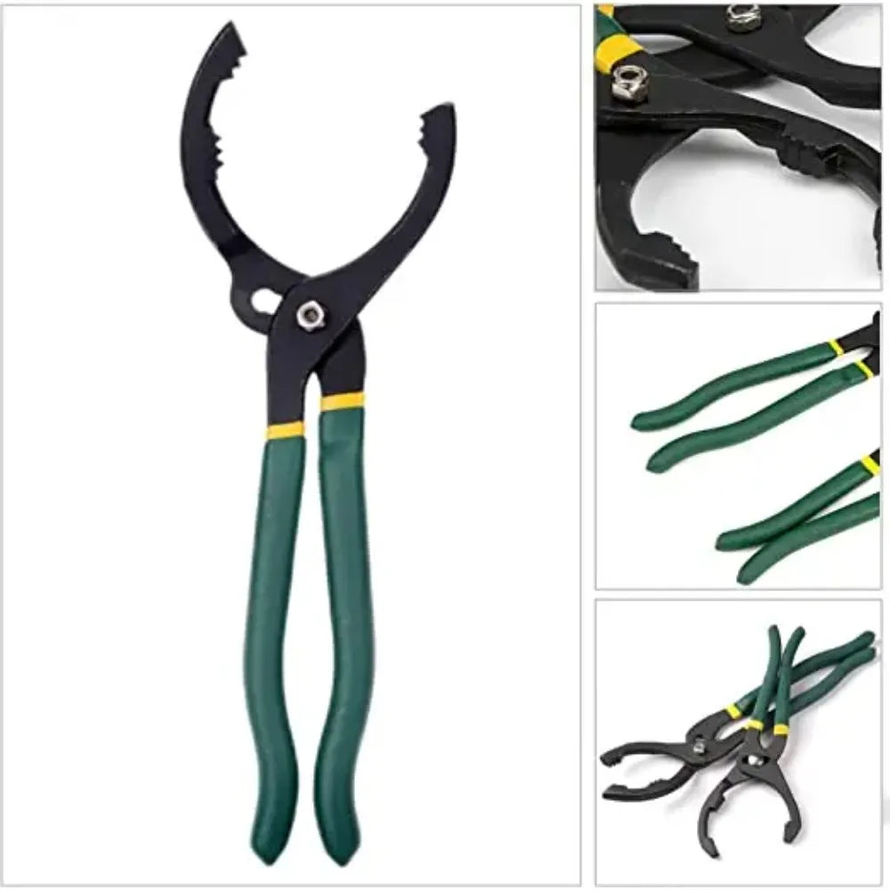 Adjustable Oil Filter Wrench for Engine Filters Conduit Fittings 55-120mm Hand Tool