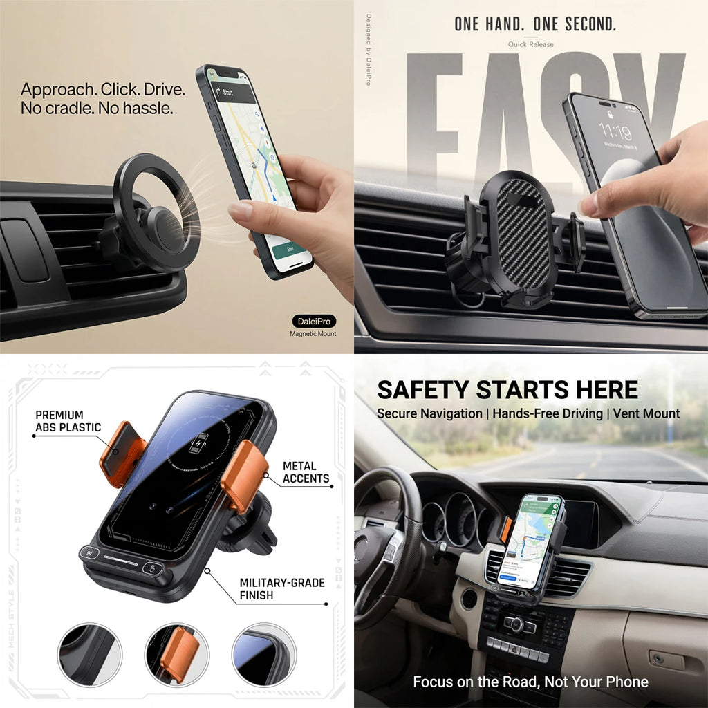 15W Wireless Car Phone Charger Mount for Ford F-150 Raptor 2019-2020 - image 5