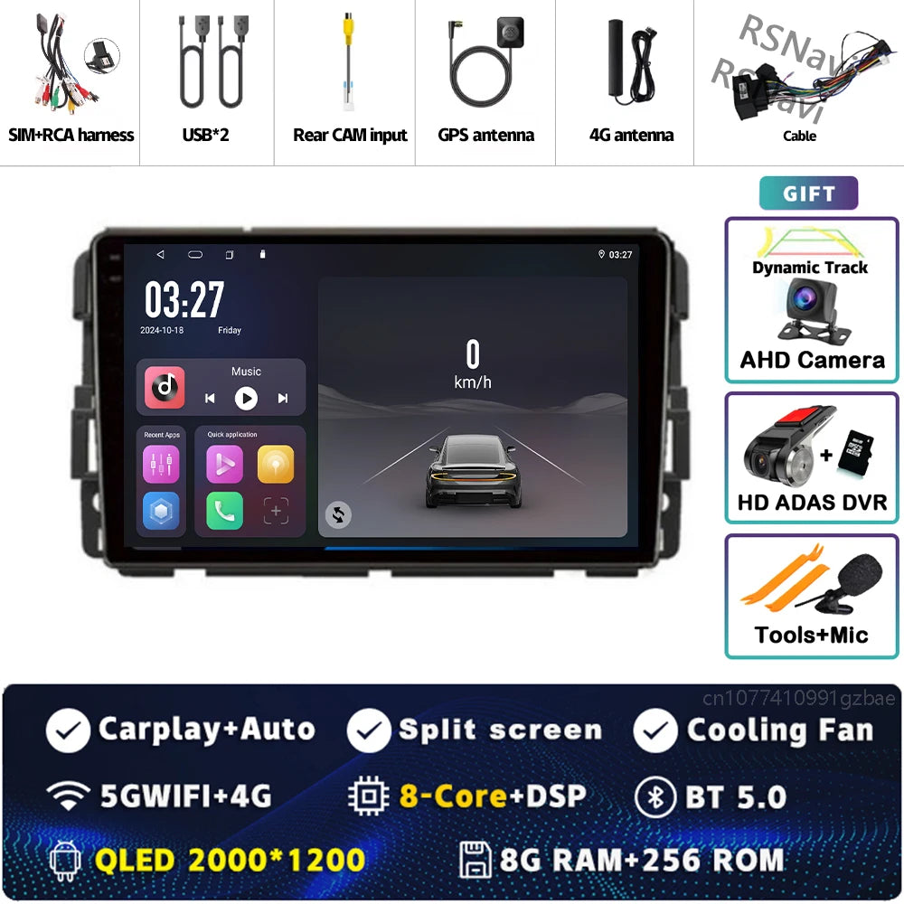 9" Android Car Stereo for Chevy GMC with CarPlay & Android Auto - image 45