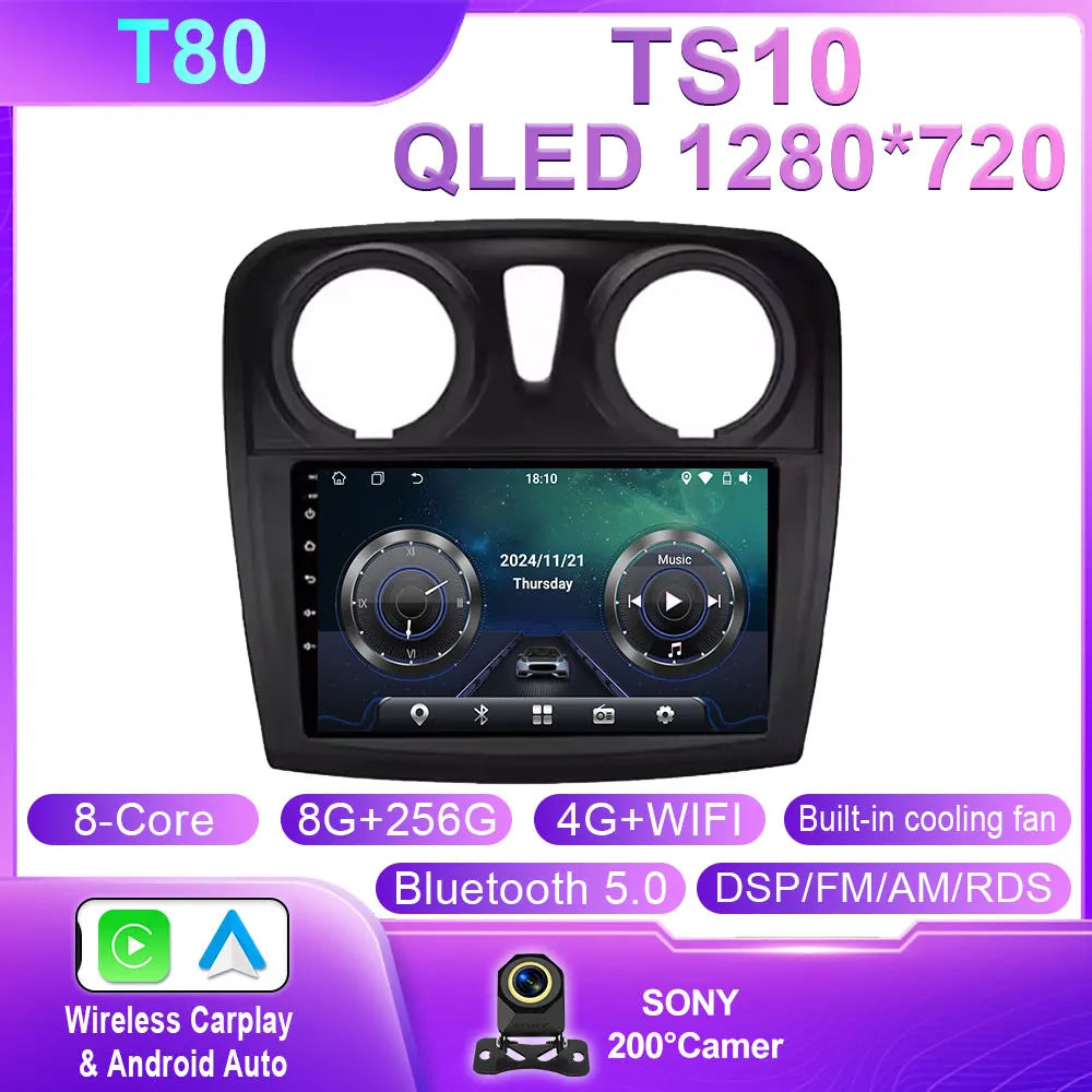 Android 9 Inch Car Stereo for Renault Logan Sandero 2012-2019 - image 12