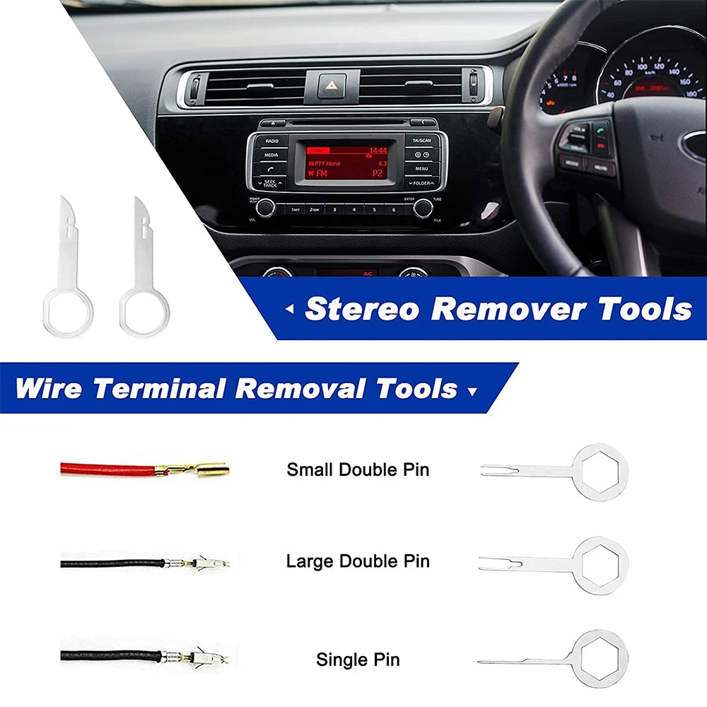 Car Trim Removal Tool Set – Clip Pliers & Fastener Remover Kit - image 3