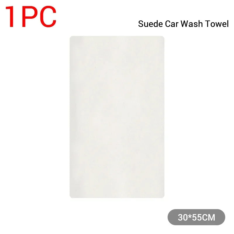 Sheepskin Chamois Car Drying Cloth, 30 x 30cm or 30 x 55cm