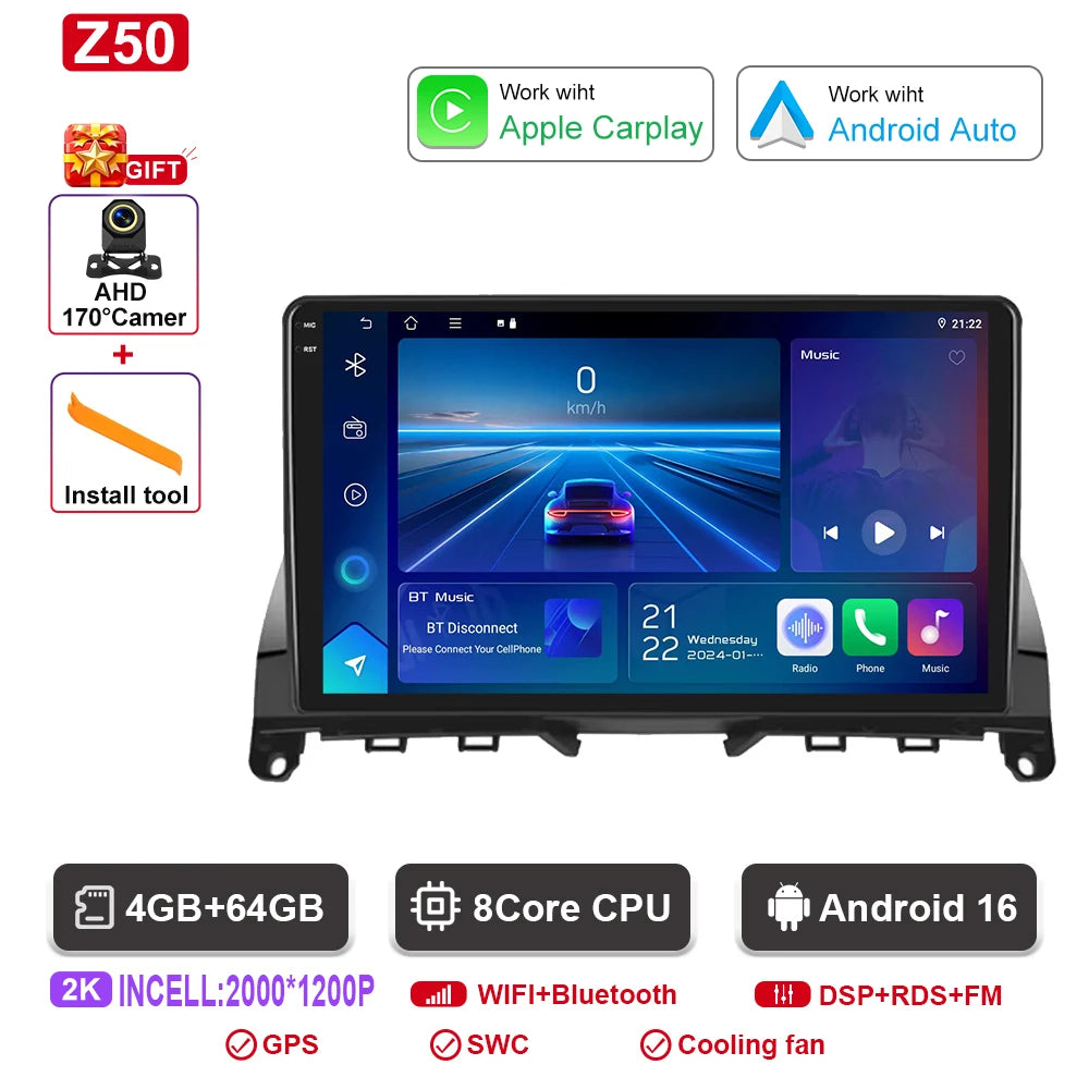 Mercedes C-Class W204 Android Multimedia System GPS & Bluetooth - image 14