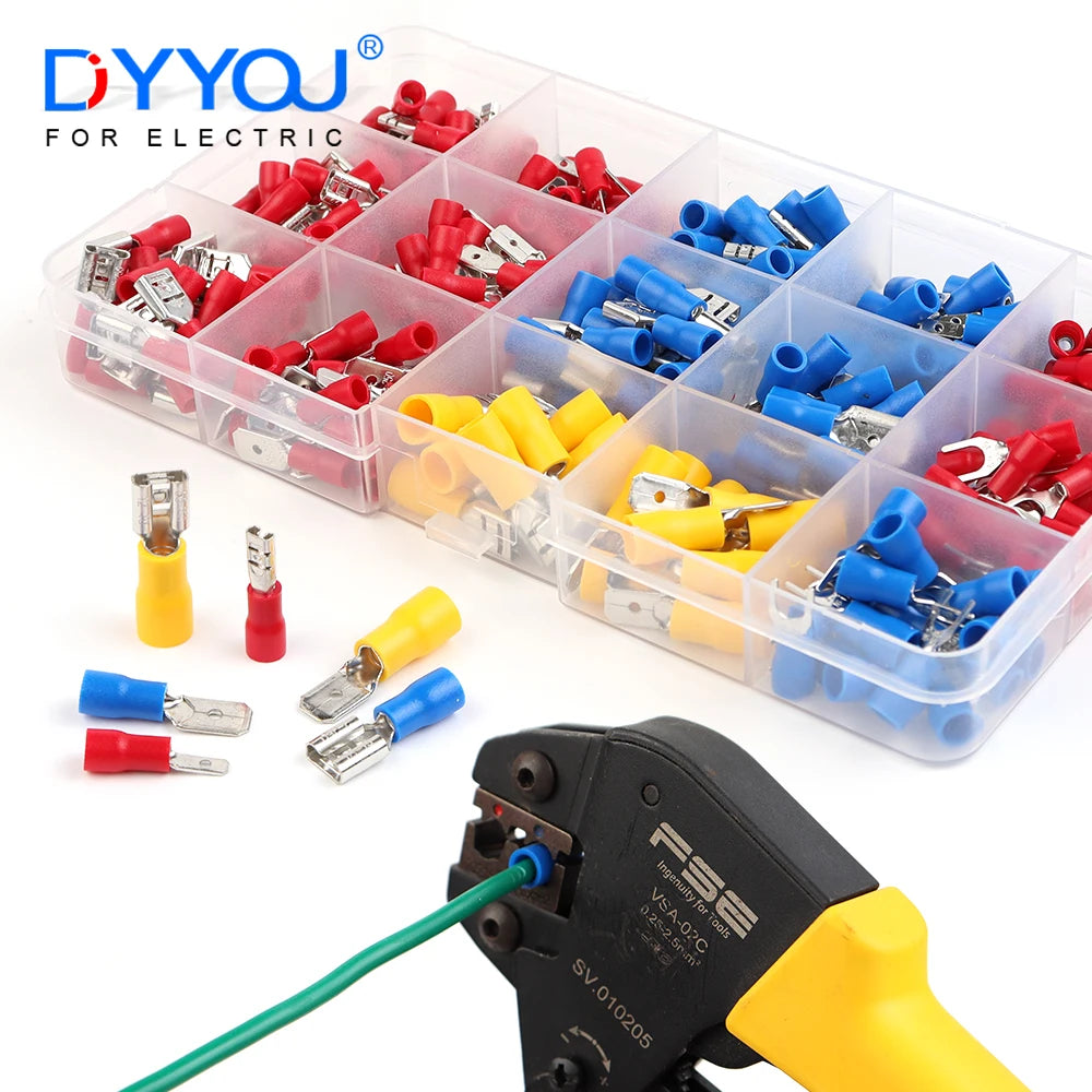 280-Piece Male & Female Insulated Wire Connector Kit