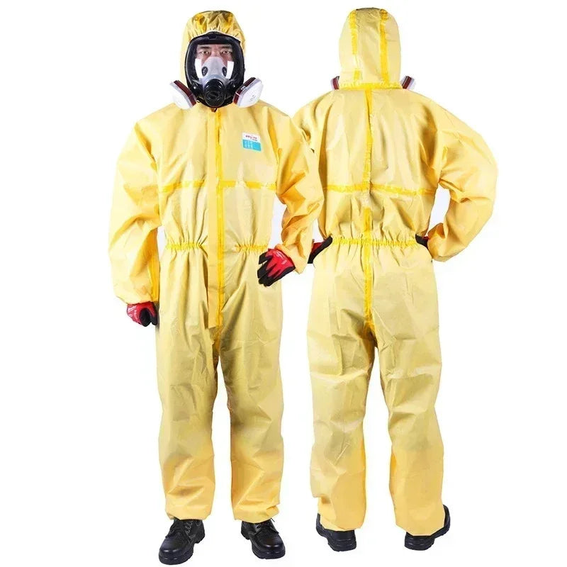 Chemical Work Coverall Protective Suit Hazardous Liquid Proof Sulfuric Acid And Alkali Resistant Protection Clothing