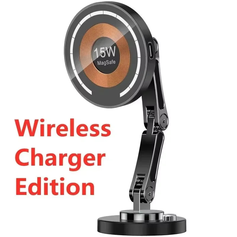 Magnetic Wireless Car Charger Mount for MagSafe iPhone 15, 14, 13 & 12