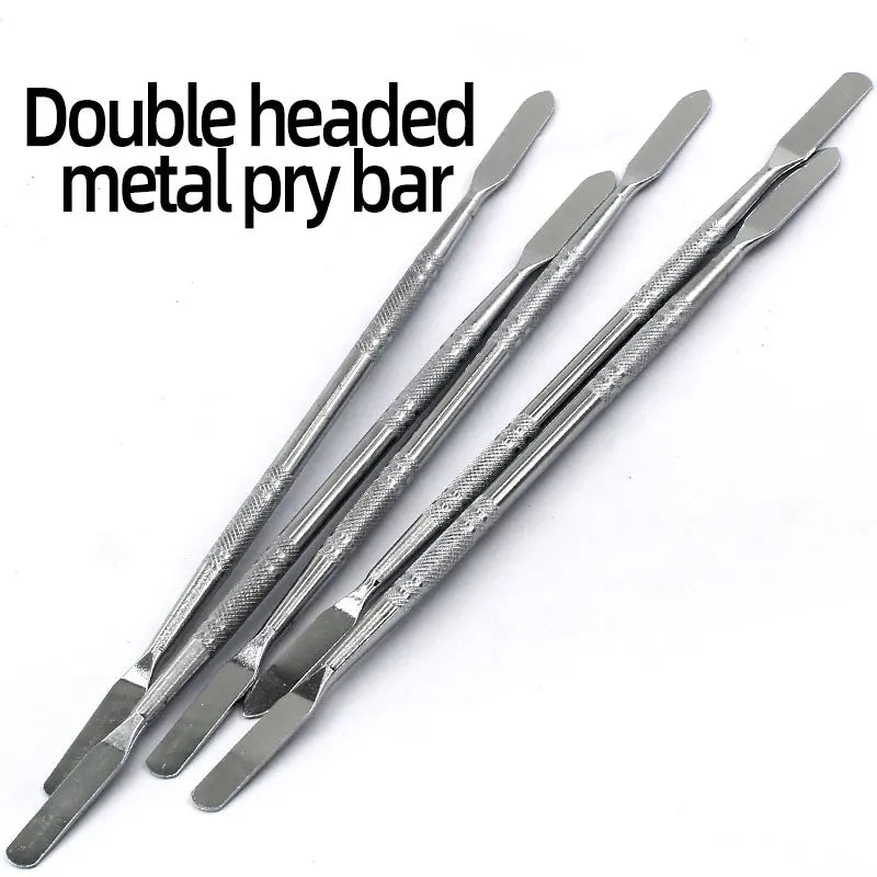 Double-Ended Stainless Steel Metal Spudger Pry Bar - Electronics Opening Repair Tool