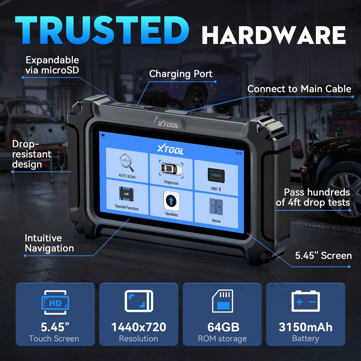 XTOOL D6S Car Diagnostic Scanner OBD2 Code Reader - image 6