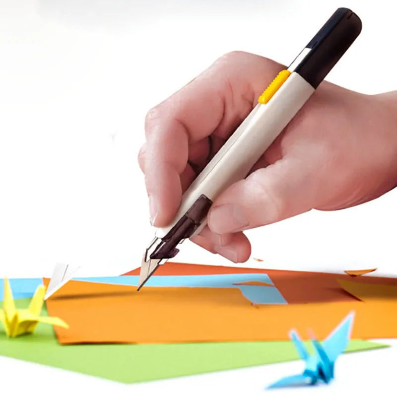 Retractable Utility Knife for Vinyl Wrap & Window Tint Cutting - image 5