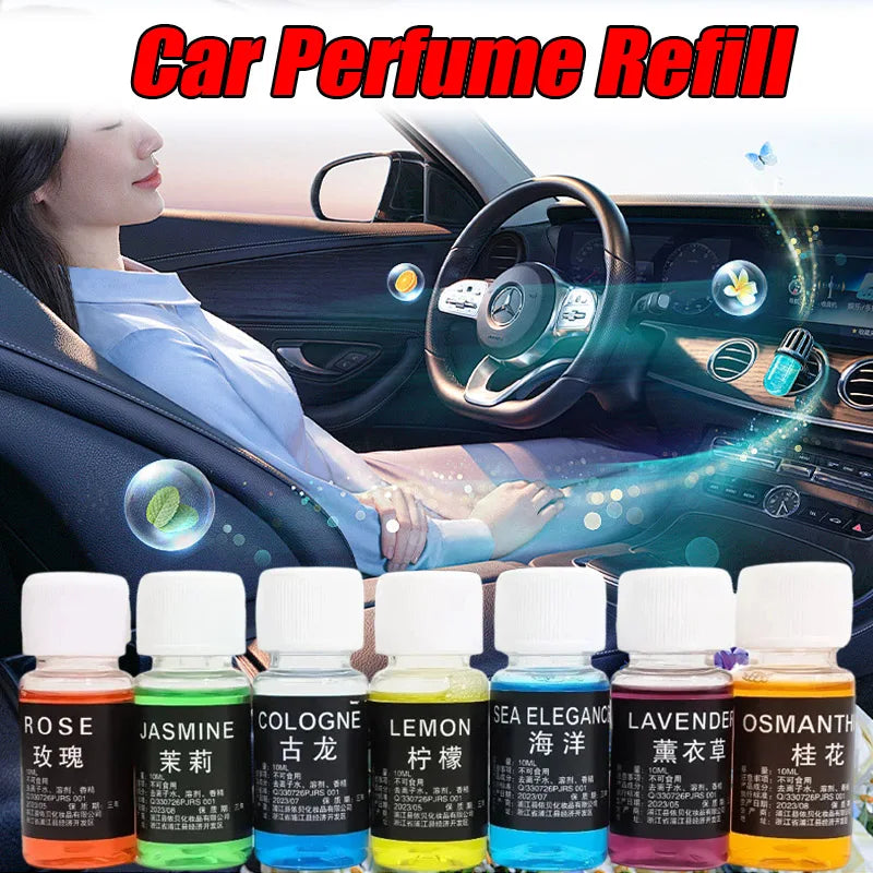 Natural Car Essential Oil Air Freshener Refill