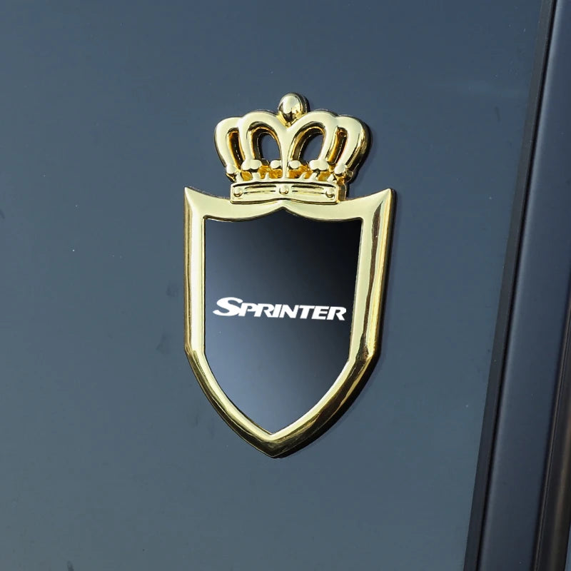 New body metal stickers window decals logo badge stickers for Mercedes Benz SPRINTER Car Accessories