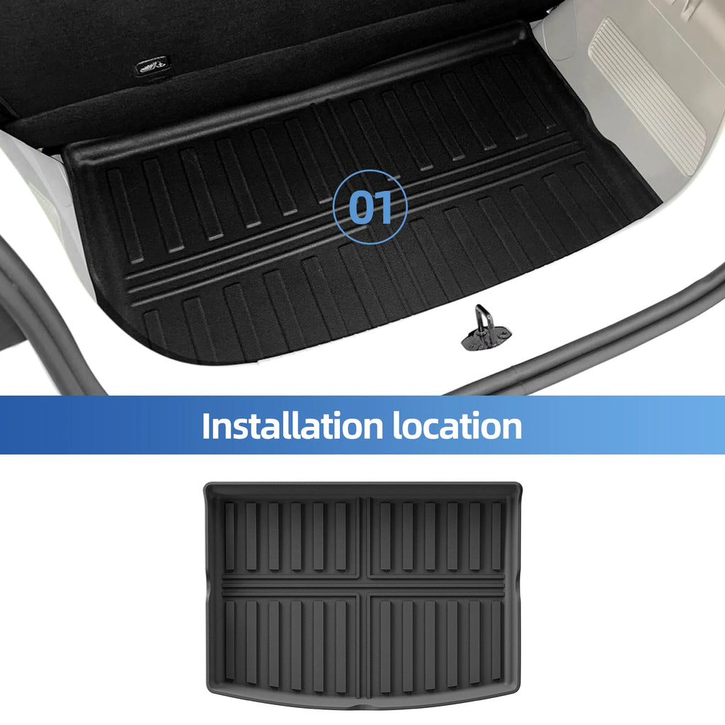 TPE 3D Floor Mats for Leapmotor T03 EV 2024-2026 - Odorless & Durable - image 2