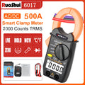 Mini Clamp Meter 2000Counts 600V AC DC Voltage Current Digital Multimeter 500A Amperimetric Amp Clamp Electric multimetro Tester