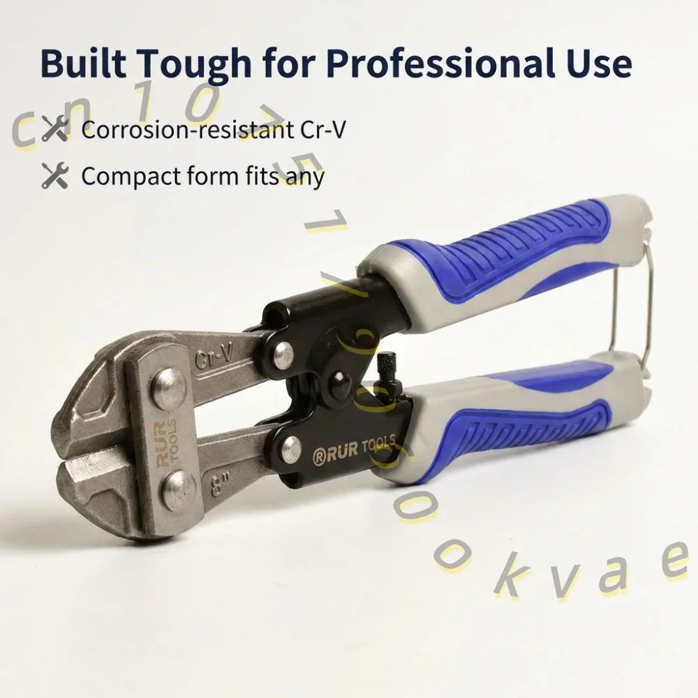 Portable Mini Bolt Cutter 8 Inch Labor-Saving Steel Wire Pliers Ergonomic Handle