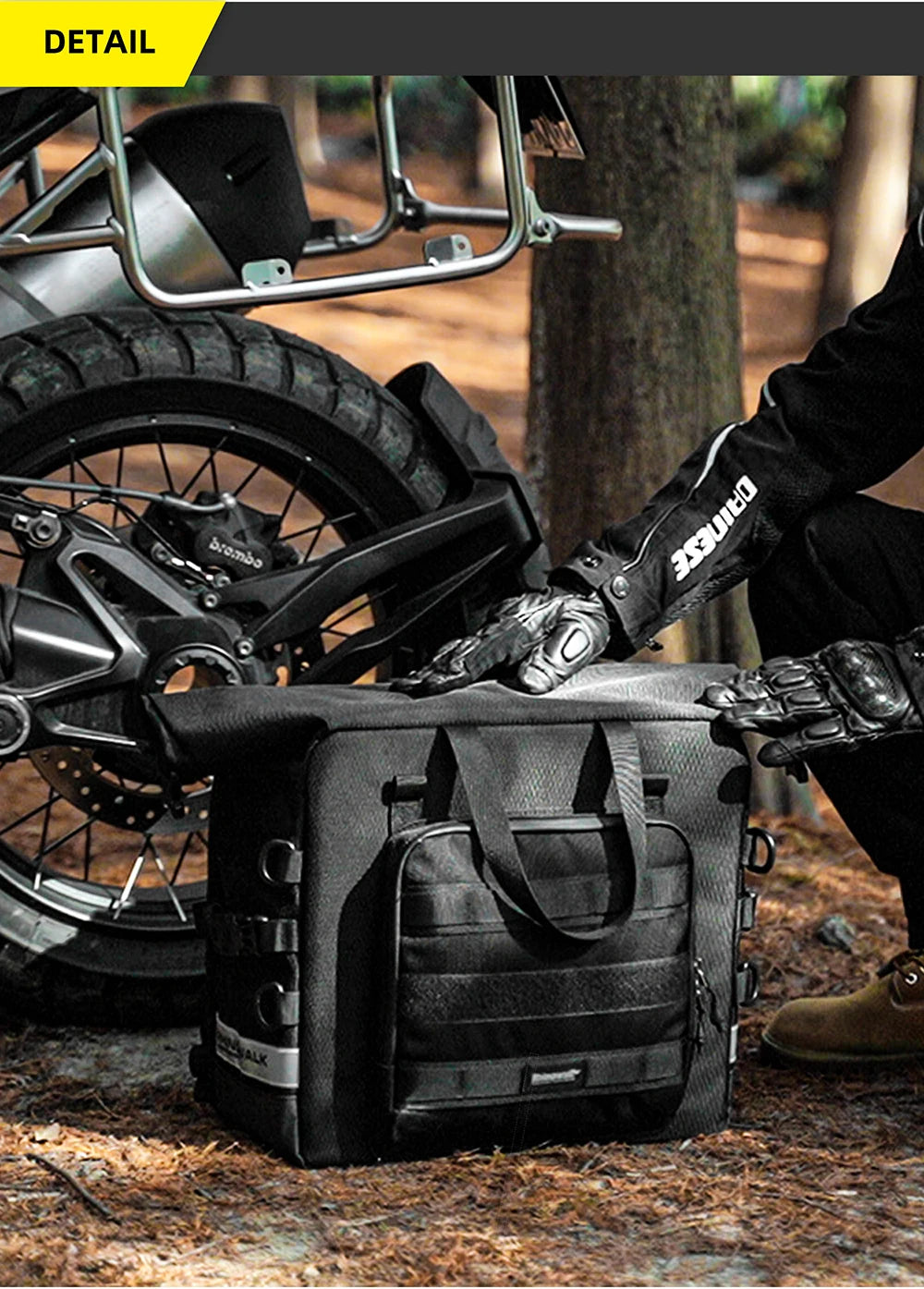Rhinowalk 25-32L Quick-Release Expandable Tail Bag - image 22