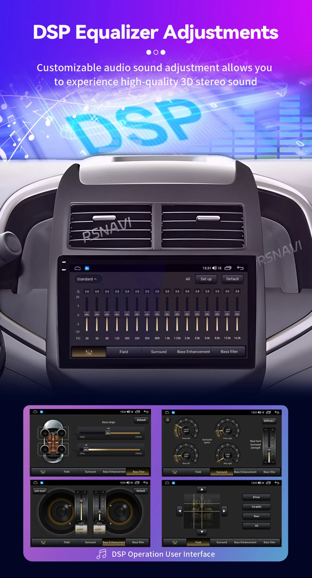 9-Inch CarPlay & Android Auto Radio for Chevy Aveo/Sonic (2011-2015) - image 17