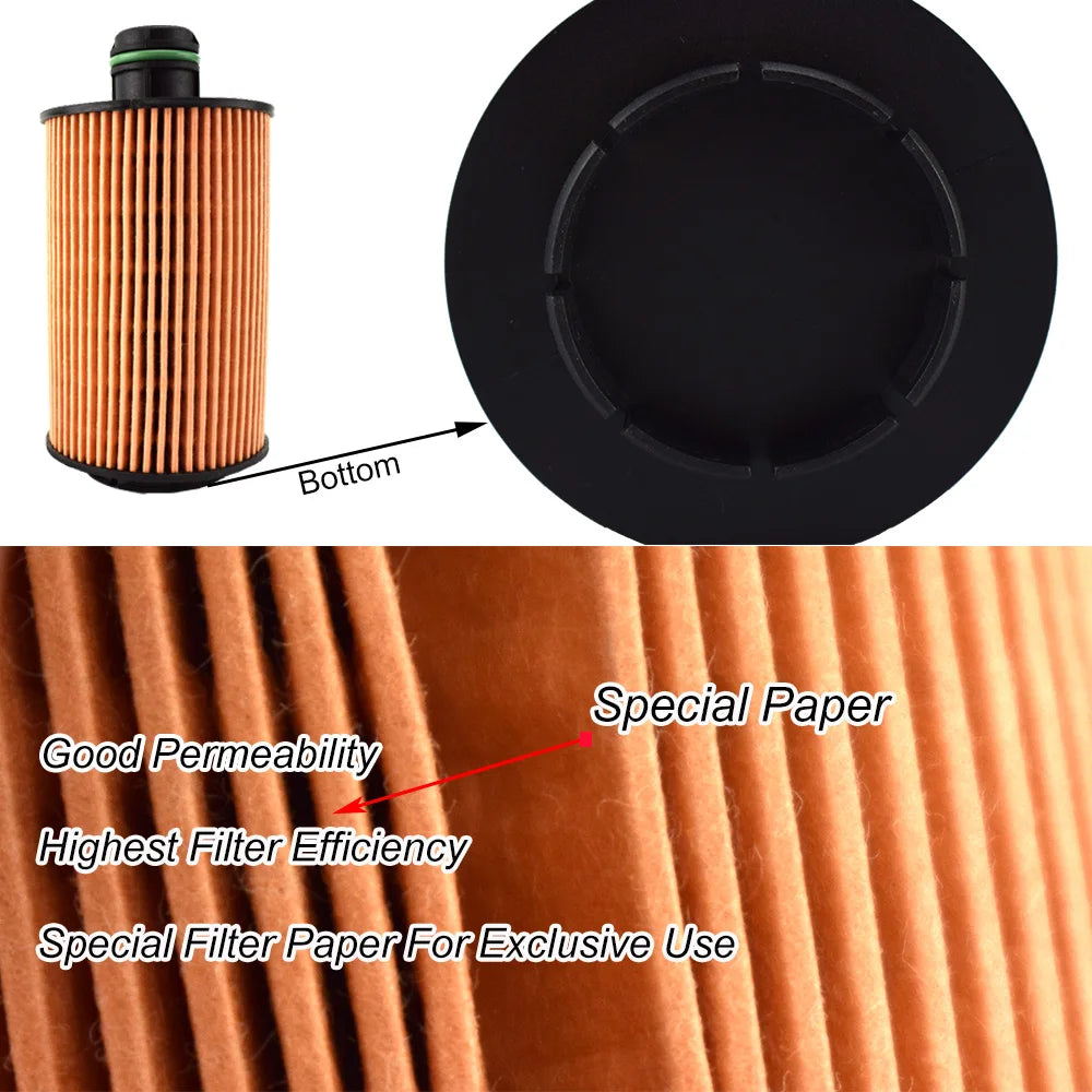 Oil Filter for Ram 1500 2014-2018 Jeep Grand Cherokee 2014-2019 3.0L - image 4